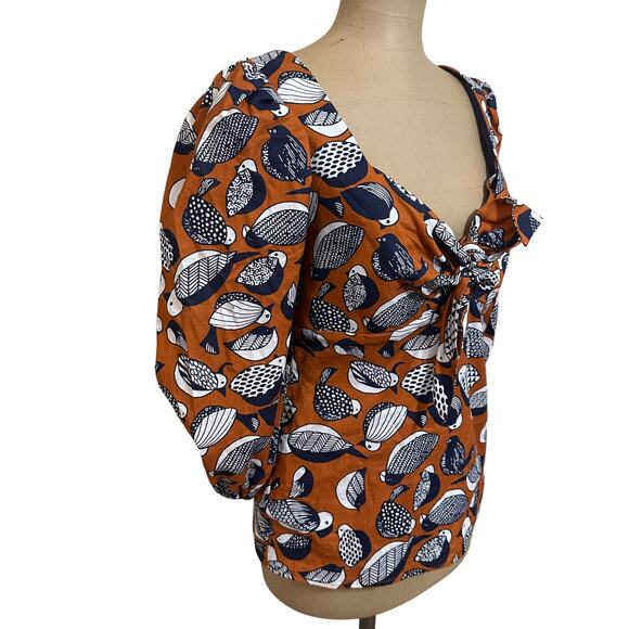 Eva Franco Cotton Sweetheart Blouse - Picture 5 of 8